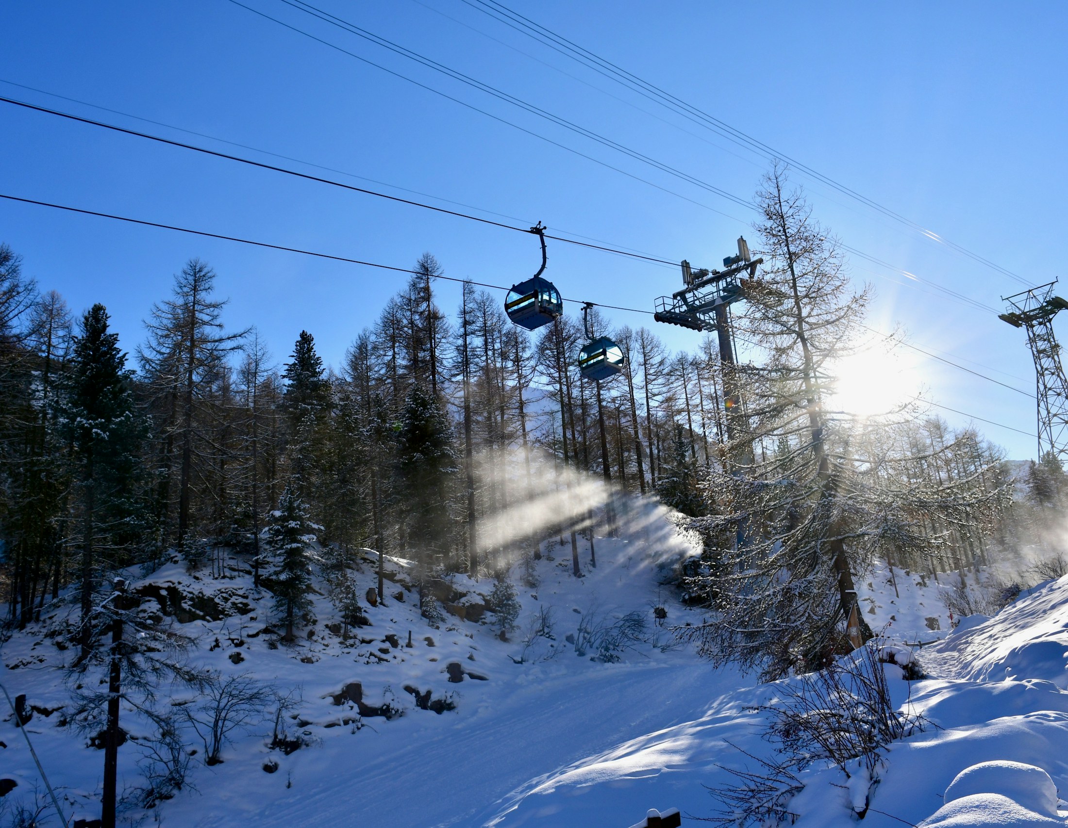 Wintersport of zomervakantie in de Alpen in Alpen